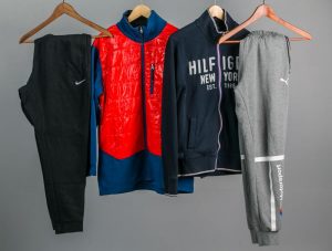 használt márkás ruha melegítő